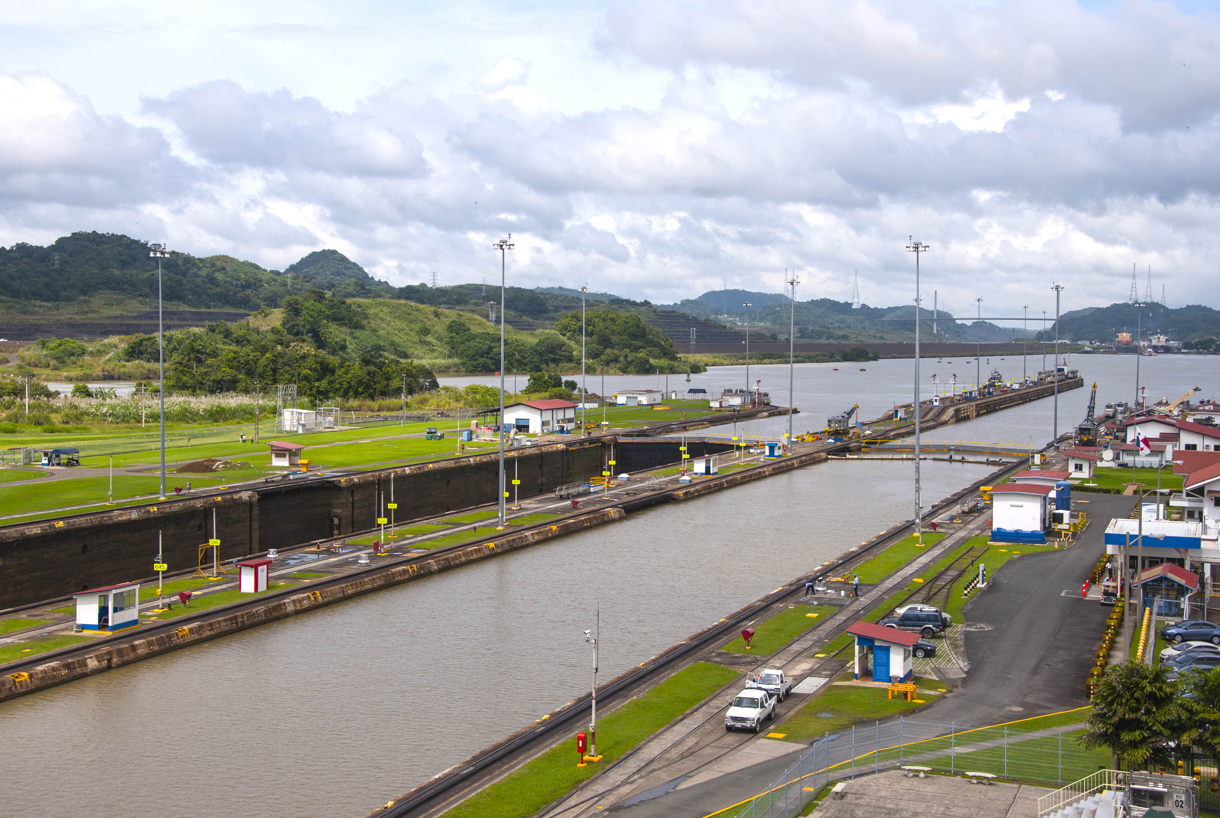 panama kanava välilasku Panama Cityssä