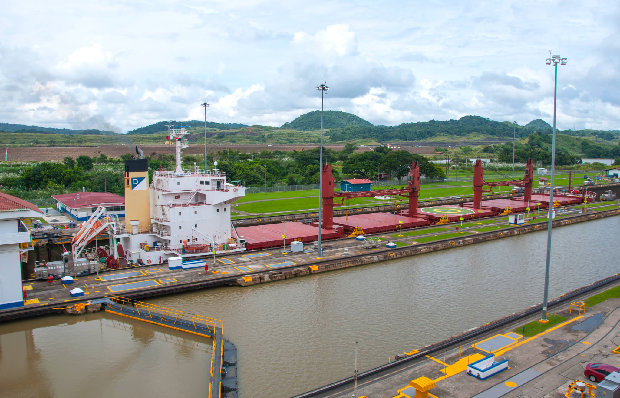 panaman kanava välilasku Panama Cityssä