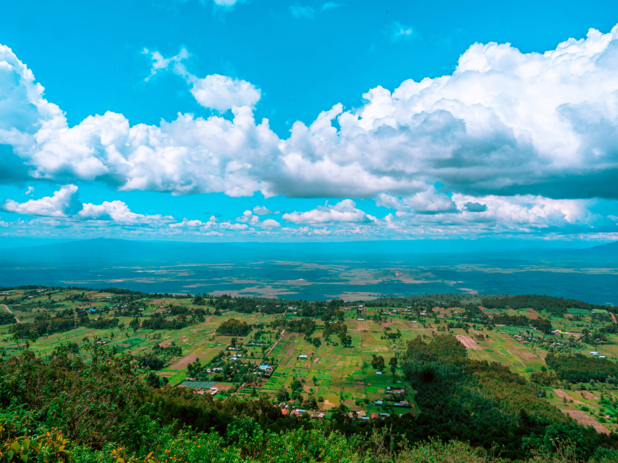 Keniassa maisemat ovat kauniita