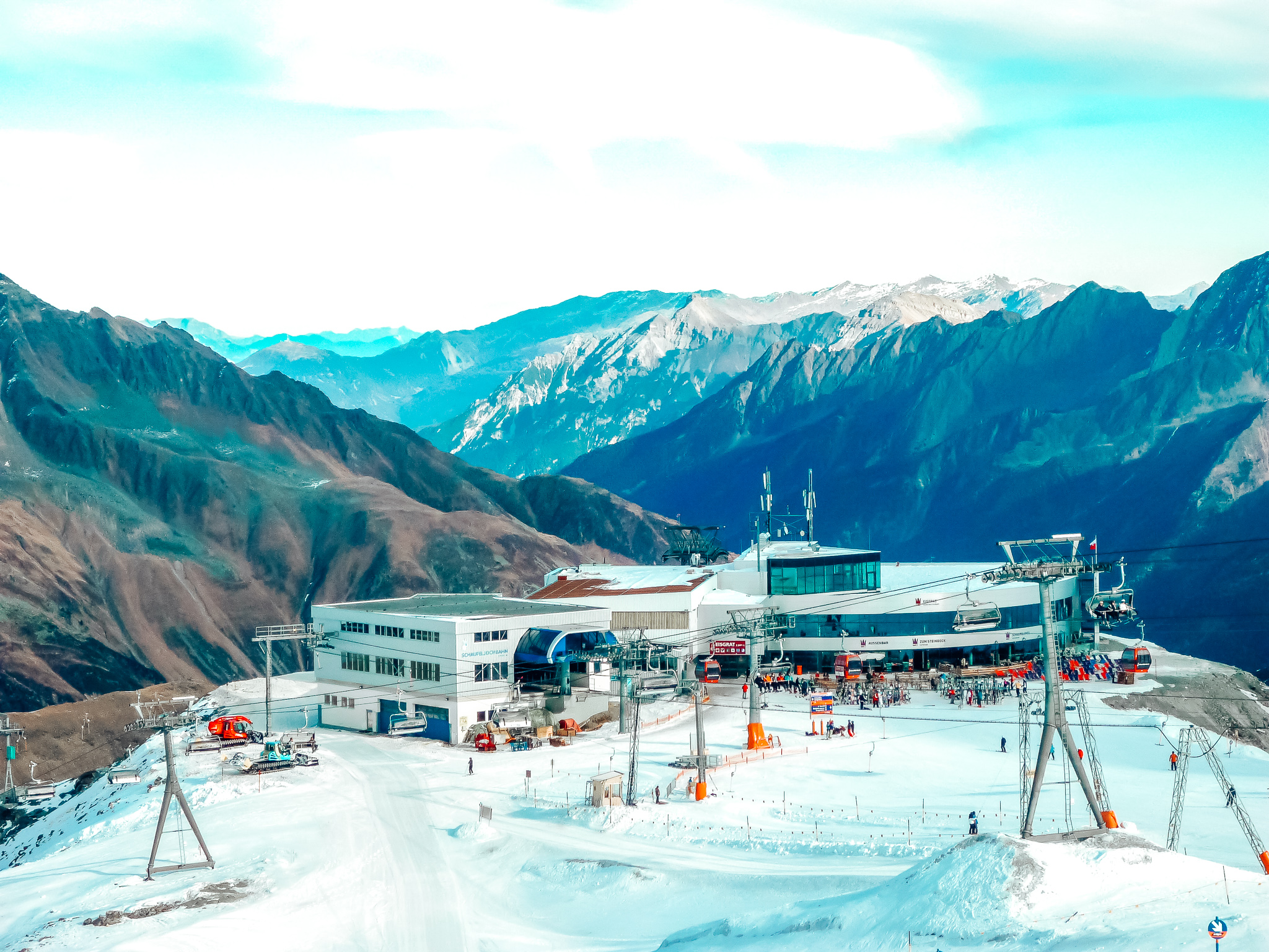 Stubaier Gletscher Eisgrat