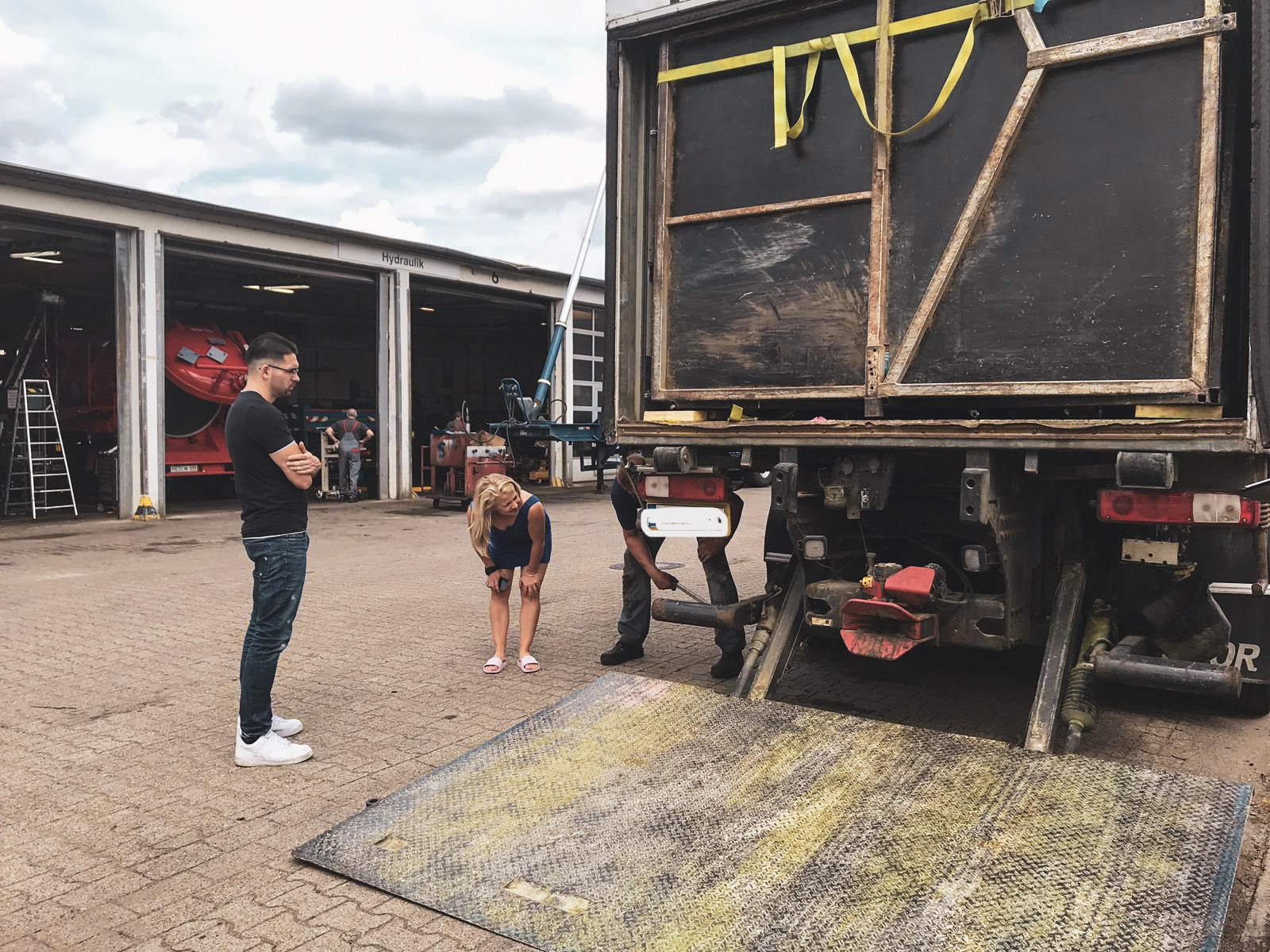 kielitaito, työmatkalla