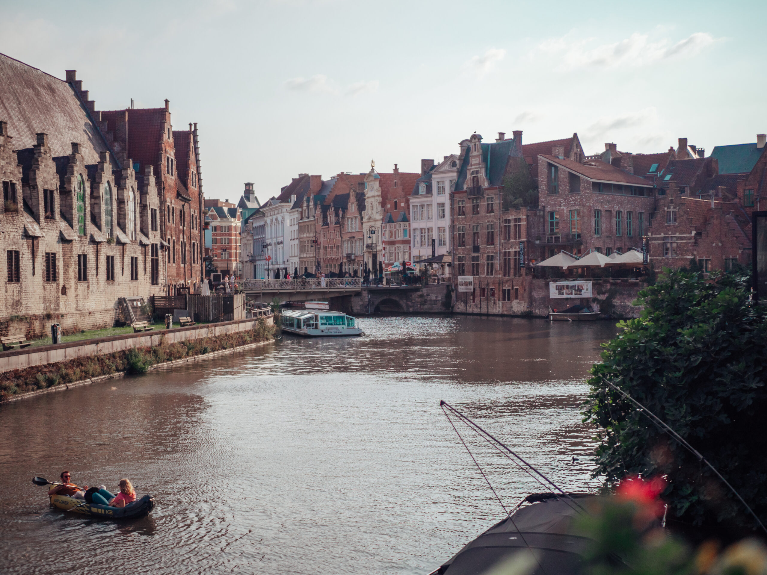 gent kaupunki kaunis maisema
