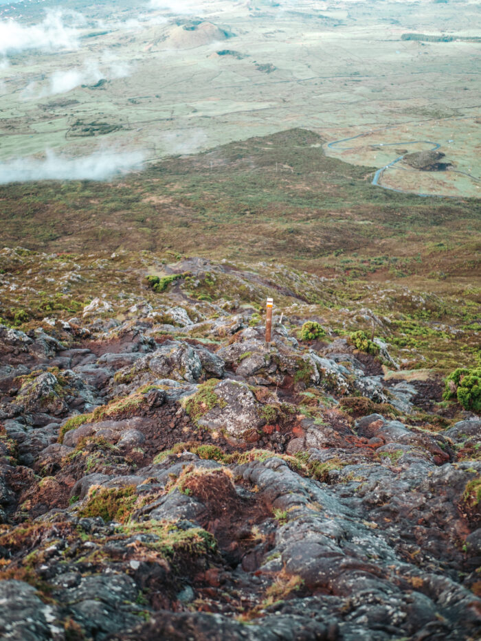 Pico vulcano, tulivuorelle kiipeäminen
