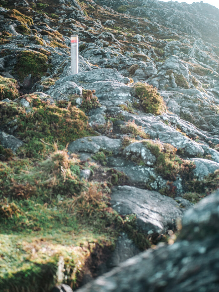 Pico vulcano, tulivuorelle kiipeäminen, merkki