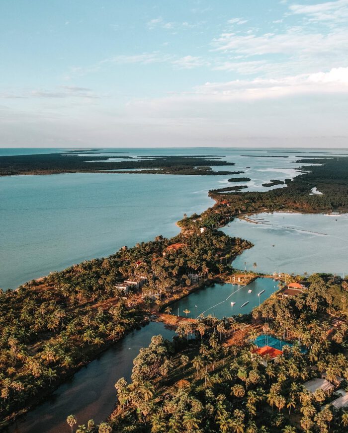 kite-surffauksen aloittaminen Kalpitiyassa